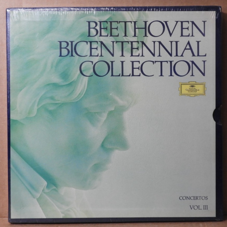 BEETHOVEN BICENTENNIAL COLLECTION “CONCERTOS” VOL.III 5 LP BOX SET NEW/SEALED!!