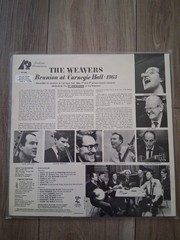 The Weavers – Reunion At Carnegie Hall ’86 Analogue Prod audiophile LP Ltd Ed EX