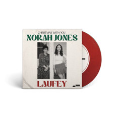 Norah Jones & Laufey – Christmas With You – 🔴 Red Marble Spotify Vinyl 7″ – ✅