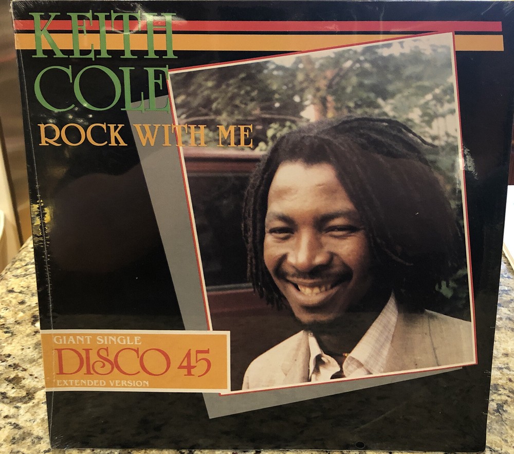 KEITH COLE: Rock With Me LP. Giant Single Disco 45 Extended. Lovebird KC006. New
