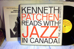 KENNETH PATCHEN LP “Reads with Jazz in Canada” 1959 FOLKWAYS D/G FLAT EDGE VG