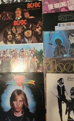 Lot Of 21 Vintage Vinyl Rock Albums ROLLING STONES,ACDC,LED ZEPPELIN,BEATLES ETC