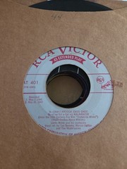 Lot Of Ten 45-RPM Vinyl Record 1950s