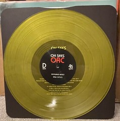 OH SEES Orc 2-LP NEW YELLOW coachwhips pink brown fuzz damaged bug Yikes Netmen