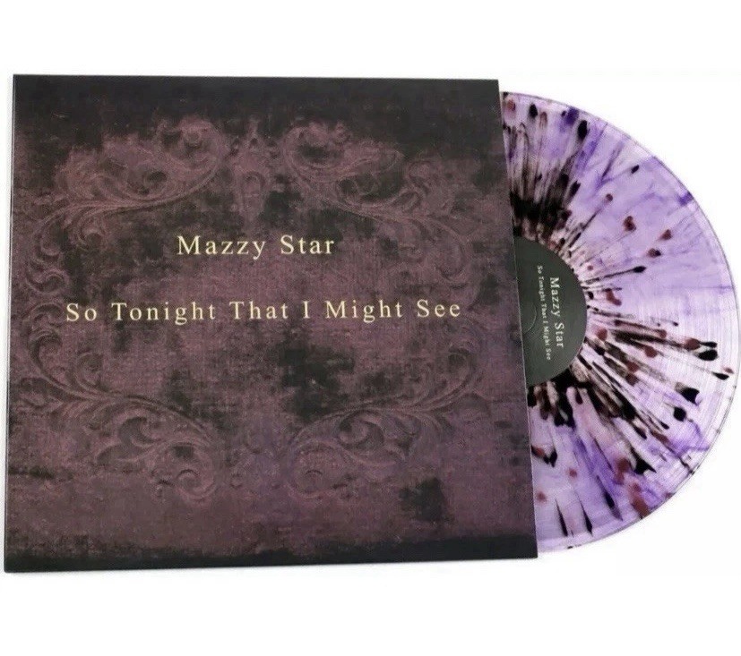 Mazzy Star So Tonight That I Might See Vinyl LP Purple Black Splatter Sealed RSD