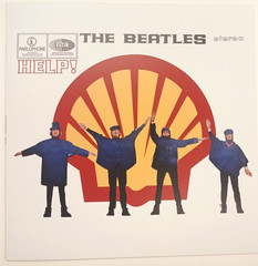 RARE Vintage-Style Beatles SHELL Help! LP COVER only READ