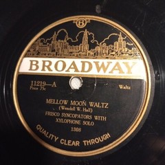 Frisco Syncopators – MELLOW MOON WALTS/FADED LOVE LETTERS 1920s Era vintage 78