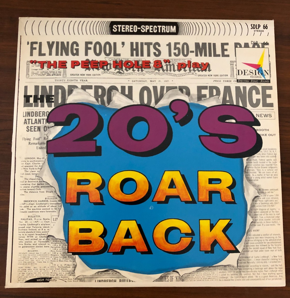 SALE! 20’s Roar Back “The Peep Hole 8” Featuring All Star Musicians Of The 1920s