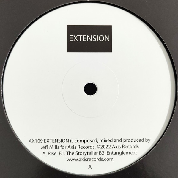Jeff Mills – Extension 12″ VINYL SINGLE SEALED NEW DETROIT TECHNO RECORD – AXIS