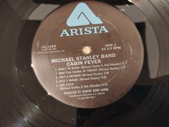 Michael Stanley Band Cabin Fever LP Vinyl 1978 Arista Records Cleveland Rockers