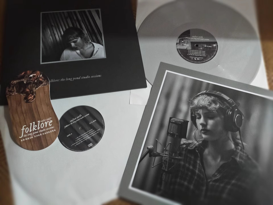 Taylor Swift Folklore: the long pond studio sessions Vinyl LP