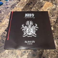 KISS Symphony Alive IV Vinyl LP 2003 Sanctuary Records Not Sealed #395/10,000