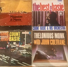 Mixed Jazz Lot: Miles, Basie, Monk, Ellington, Bennett, others