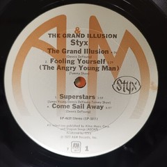 Styx – The Grand Illusion [1977] Vinyl LP Prog Rock Hard Rock A&M Records US