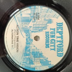 Alternative TV Action Time Vision UK 1st press 7″ Punk ATV EX/VG