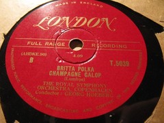Carlo Andersen Violin Peder Lynged LUMBYE CONCERT POLKA Champagne Galop HOEBERG