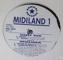 12″ Unit Six Molima Midiland 1 – 1992 Radikal HAL 12317 New Factory Sealed