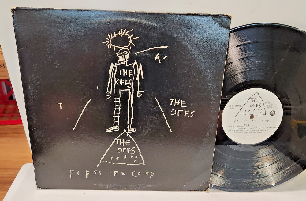 The Offs – First Record 1984 ORIGINAL Jean Michael Basquiat Cover Art VERY RARE!