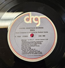 LP Original Soundtrack DIVA EX/EX drg SL-9503 Score OST