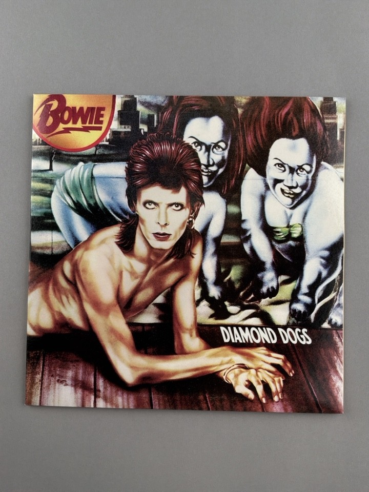 DAVID BOWIE Diamond Dogs ‘Bewitched’ On Label, Gatefold 1974 12″ LP NM
