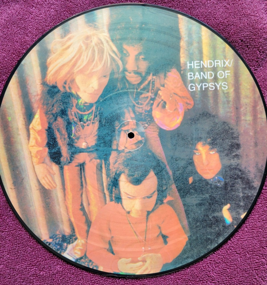 Jimi Hendrix Band of Gypsys Puppet Cover Polydor Records 12″ picture disc