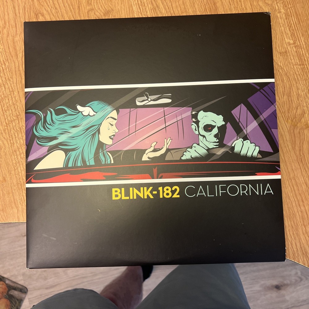 California (Deluxe Edition) (2-Lp 180 g Black Vinyl) by Blink-182 (Record, 2017)
