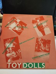 TOY DOLLS 1982 UK Wonderful World Punk Rock 1985 Release VINYL LP Rare Copy