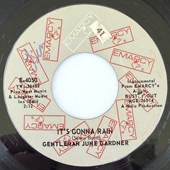 Jazz Soul Funk 7″ 45 rpm GENTLEMAN JUNE GARDNER It’s Gonna Rain EMARCY 4050 VG++