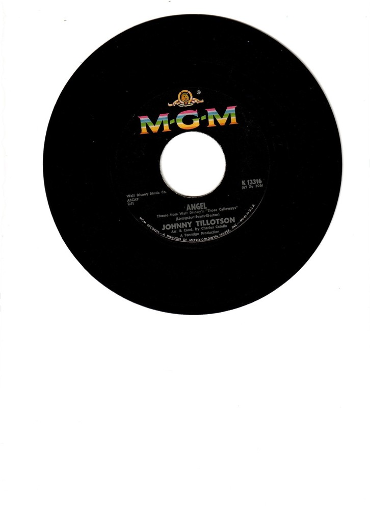 1965 ANGEL – JOHNNY TILLOTSON