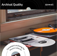 Anti-Static Vinyl Record Inner Sleeves 250 Pack LP Protection Museum Grade Cover