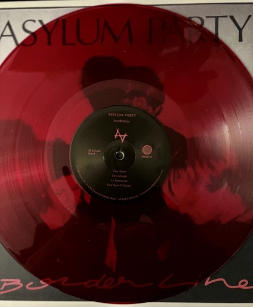 Asylum Party – Borderline LP – RARE CLEAR RED COLORED VINYL – NEW LIMITED RECORD