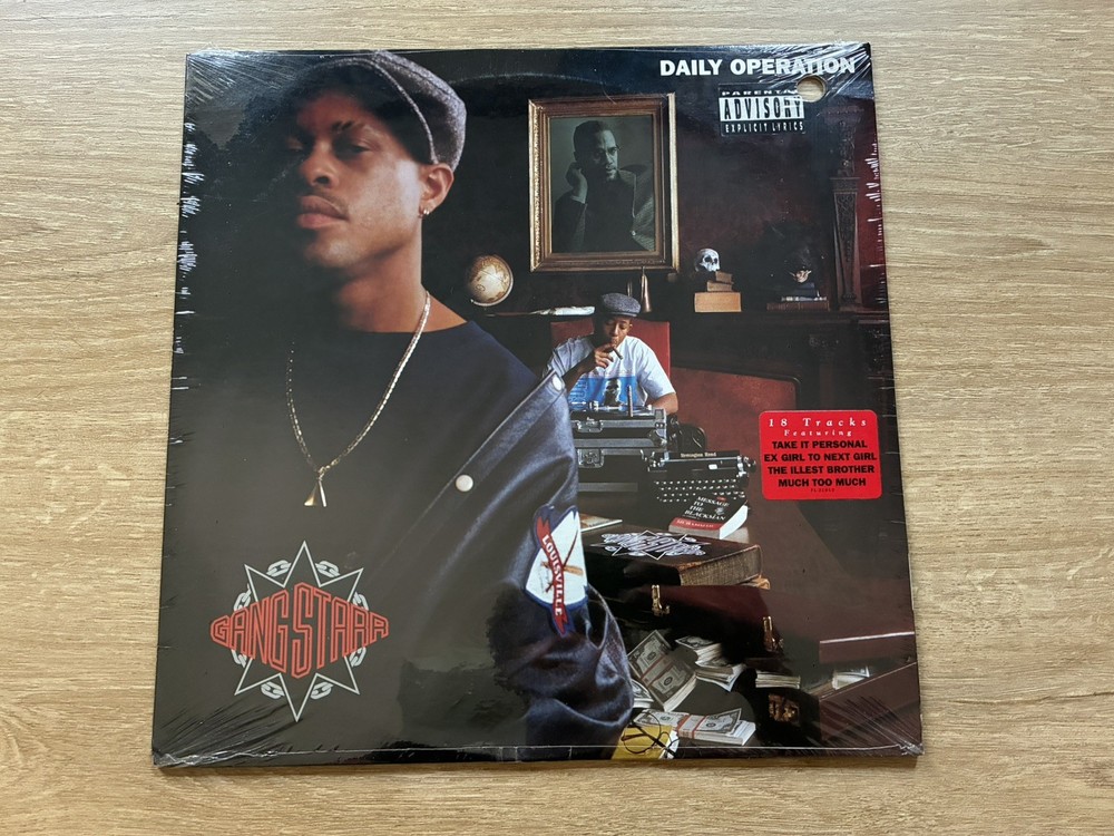 Gang Starr Daily Operation Original 1992 Pressing SEALED Chrysalis Hip Hop