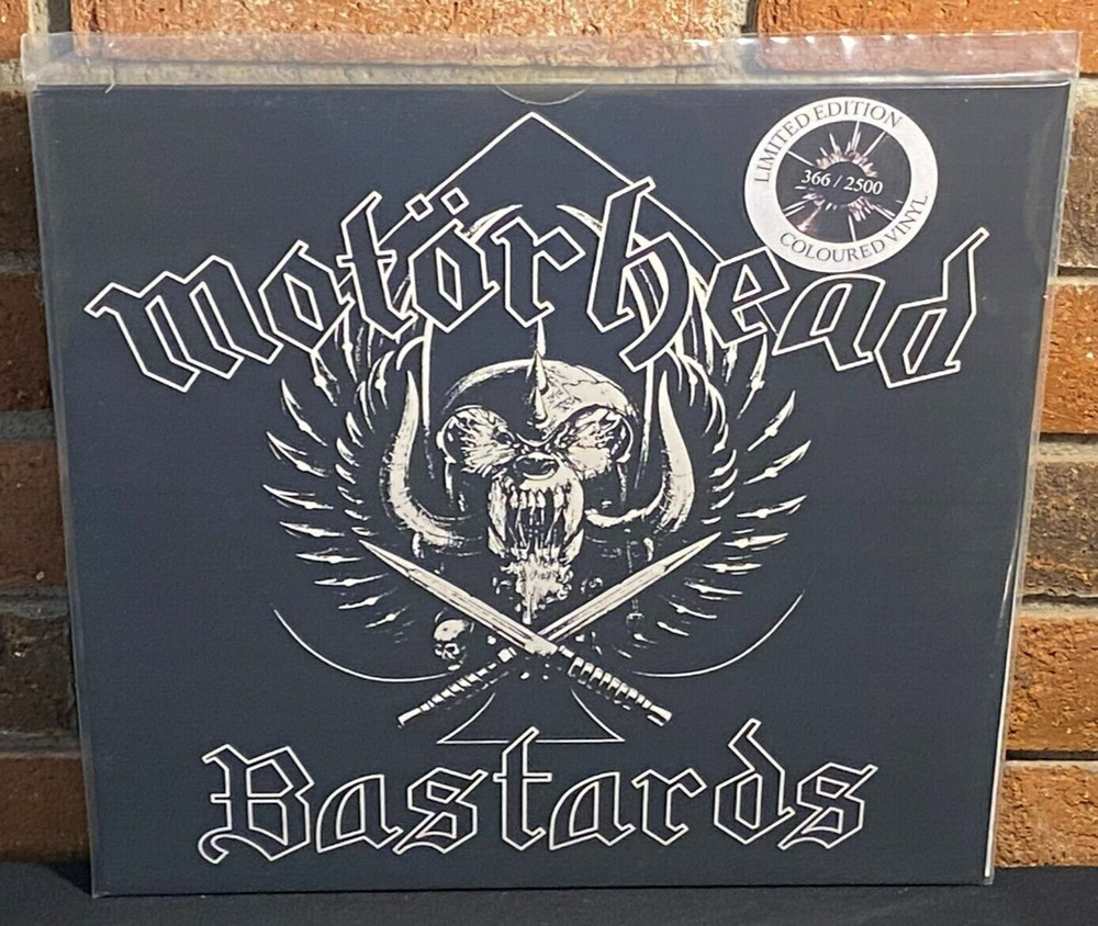 MOTORHEAD – Bastards, Limited Import COLORED VINYL LP Numbered New & Sealed!