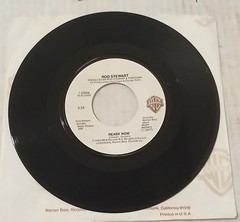 Rod Stewart 45 Rpm Vinyl Baby Jane / Ready Now Warner Bros. 7-29608 VG +