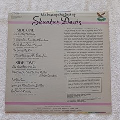 Skeeter Davis Lp “The Best Of The Best Of” – GT-0014 VG++/VG++
