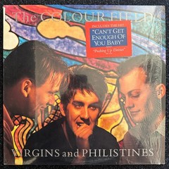 The Colour Field Virgins & Philistines Vinyl LP In Shrink 1985 Chrysalis Records