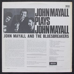 John Mayall- John Mayall Plays John Mayall- Decca LK 4680- Mono-Orig Unboxed Lbl
