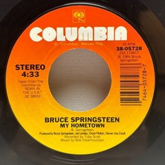 Bruce Springsteen – My Hometown / Santa Claus Is Comin’… – 1984 Vinyl 7″ – VG