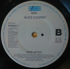Alice Cooper – Hey Stoopid – Used Vinyl Record 7 – G7700z