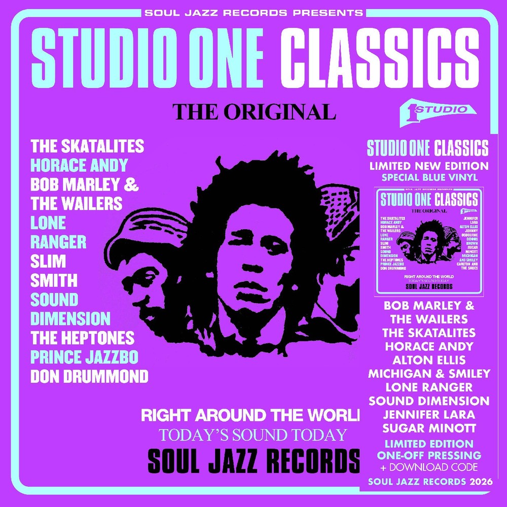 Soul Jazz Records presents – (PRESALE 6/26/26) STUDIO ONE CLASSICS (DDL BLUE 2xV