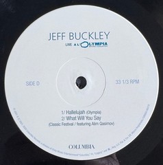 Jeff Buckley ‎– Live A L’Olympia (2X VINYL)