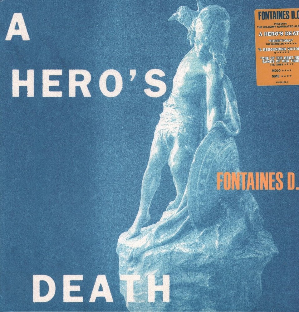 Fontaines D.c. A Hero’s Death LP vinyl Europe Partisan 2020 standard black vinyl