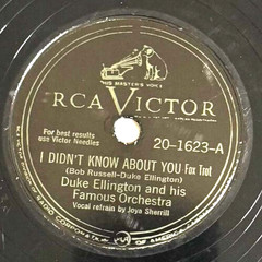 Duke Ellington – I Didn’t Know About You / I Ain’t Got Nothin But The Blues