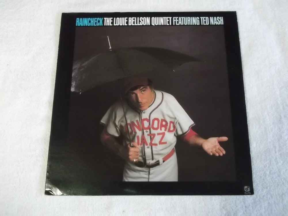 LOUIE BELLSON QUINTET – Raincheck – LP CONCORD CJ-73 – 1978 Jazz TED NASH – Sax