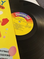 Happy Birthday & Songs For Every Holiday Disneyland LP Record Halloween LF7