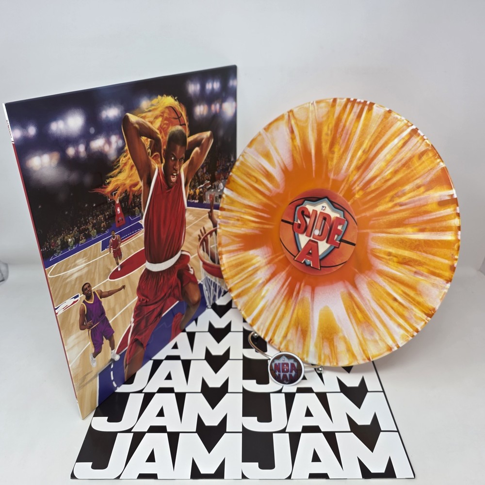NBA Jam Vinyl LP Record Sega Genesis Arcade VGM OST Soundtrack Not Moonshake