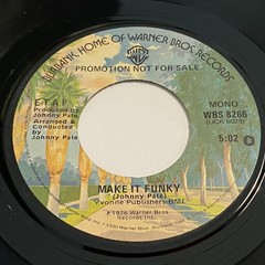 Johnny Pate: Did You Mean Maybe / Make It Funky 45 – Warner Bros. – Disco Funk