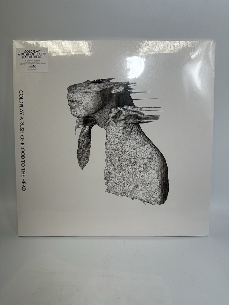 Coldplay – A Rush Of Blood To The Head – Clear LP Vinyl Record 12″ – NEW Sealed