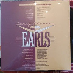 33 1/3 RPM LP Record LARRY CHANCE and the EARLS LIVE Still sealed unplayed