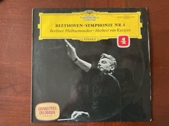 Beethoven Symphony No.4 HERBERT VON KARAJAN DGG LP 138803 MINT